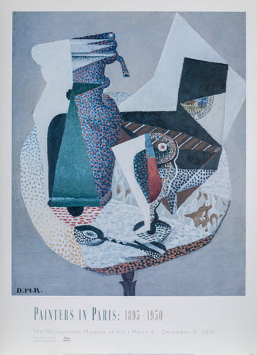 Table on a Cafe Terrace Poster | Diego Rivera,{{product.type}}