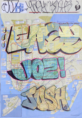 Tagged NYC Subway Map Ink | Various Artists,{{product.type}}