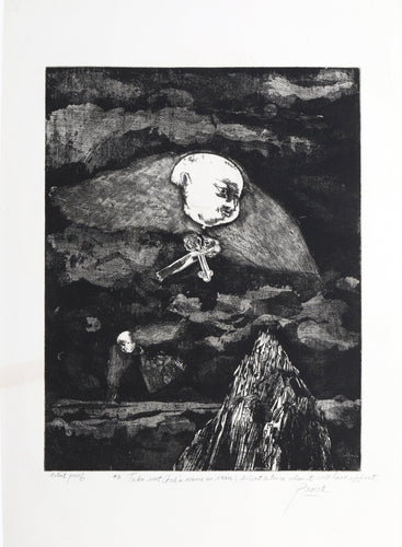 Take Not God's Name in Vain, Select a Time When It Will Have Effect Etching | Peter Paone,{{product.type}}