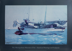Takling on Wet Provisions, Key West Poster | Winslow Homer,{{product.type}}