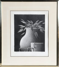 Tall Vase with Glasses Lithograph | Robert Kipniss,{{product.type}}