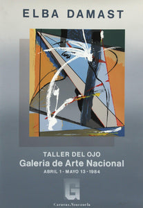 Taller del Ojo, Galerie de Arte National Poster | Elba Damast,{{product.type}}