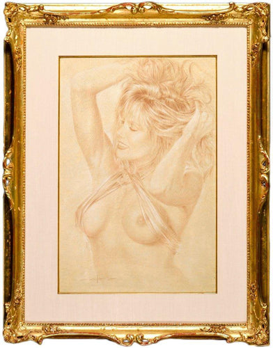 Tamara in the Bedroom Mixed Media | Walter Girotto,{{product.type}}