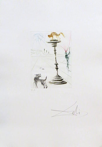Taming of the Shrew Etching | Salvador Dalí,{{product.type}}