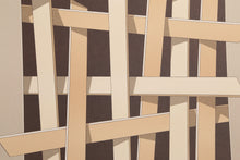 Tan and Brown Composition lithograph | Lennart Nyström,{{product.type}}