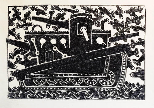 Tank of the Future Marker | Seymour Chwast,{{product.type}}