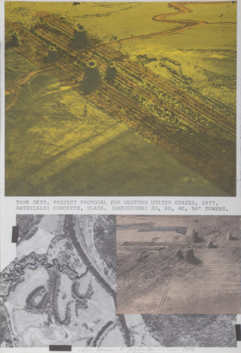 Tank Skid Lithograph | Dennis Oppenheim,{{product.type}}