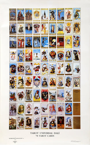 Tarot Cards Poster | Salvador Dalí,{{product.type}}