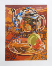 Tea Pot and Apple Screenprint | Janet Fish,{{product.type}}