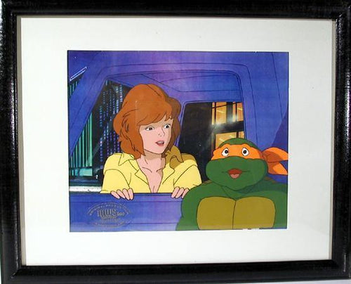 Teenage Mutant Ninja Turtles: April and Michelangelo Comic Book / Animation | Murakami-Wolf (MW) - Fred Wolf Films,{{product.type}}