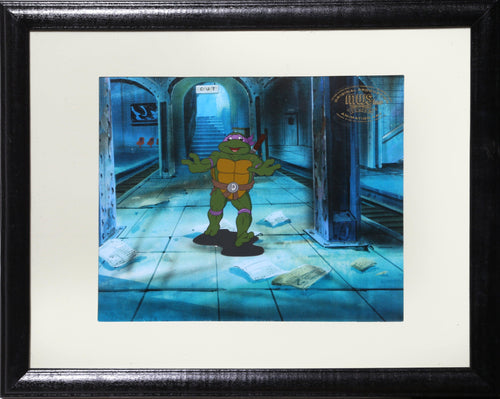 Teenage Mutant Ninja Turtles: Donatello by Stairs Comic Book / Animation | Murakami-Wolf (MW) - Fred Wolf Films,{{product.type}}