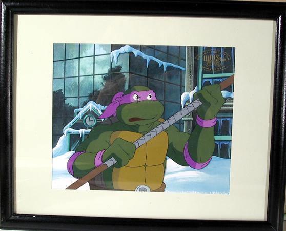 Teenage Mutant Ninja Turtles: Donatello with Snow Comic Book / Animation | Murakami-Wolf (MW) - Fred Wolf Films,{{product.type}}