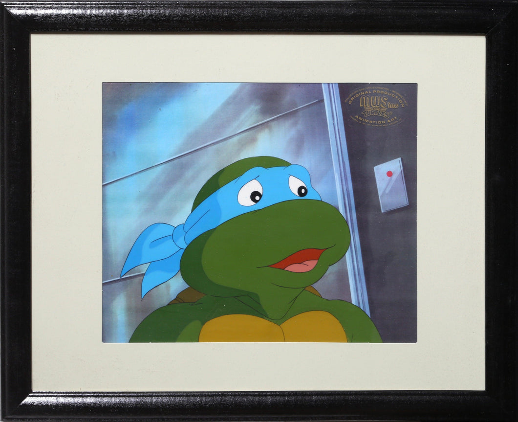 Teenage Mutant Ninja Turtles: Leonardo (Close Up) Comic Book / Animation | Murakami-Wolf (MW) - Fred Wolf Films,{{product.type}}