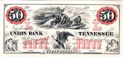 Tennessee  - Fifty Dollars Currency | American Bank Note Commemoratives,{{product.type}}