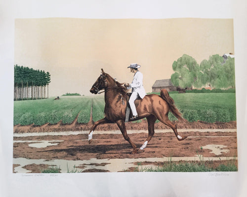 Tennessee Walker Lithograph | Mel Hunter,{{product.type}}