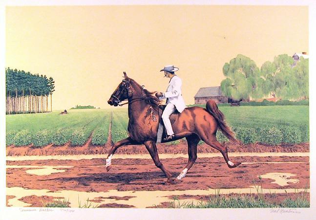 Tennessee Walker Lithograph | Mel Hunter,{{product.type}}
