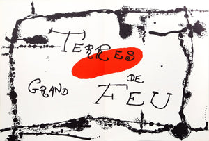Terres de Grand Feu, from Derriere le Miroir Lithograph | Joan Miro,{{product.type}}