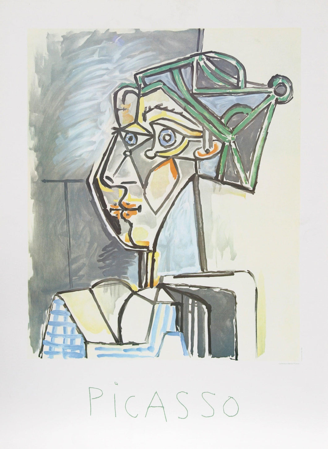Tete de Femme au Chignon Lithograph | Pablo Picasso,{{product.type}}