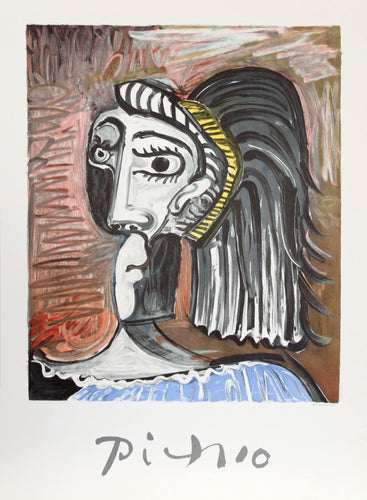 Tete de Femme Lithograph | Pablo Picasso,{{product.type}}