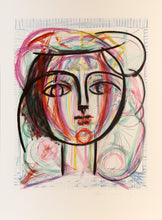 Tete de Femme Lithograph | Pablo Picasso,{{product.type}}