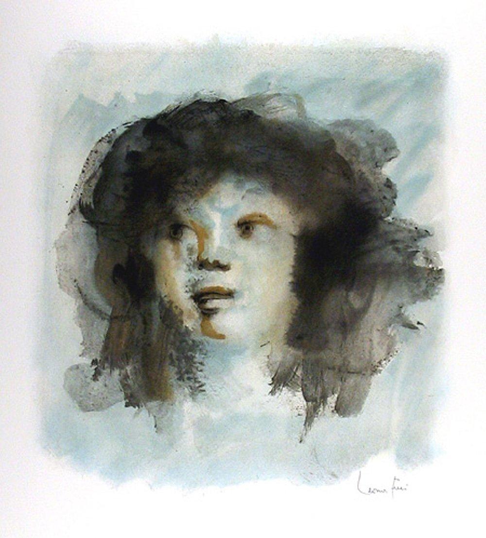 Tete de Jeune Fille Lithograph | Leonor Fini,{{product.type}}