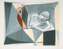 Tete de Mort et Livre Lithograph | Pablo Picasso,{{product.type}}