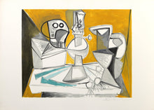 Tete de Morte, Lampe Cruches et Poireaux Lithograph | Pablo Picasso,{{product.type}}
