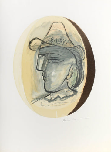 Tete Lithograph | Pablo Picasso,{{product.type}}