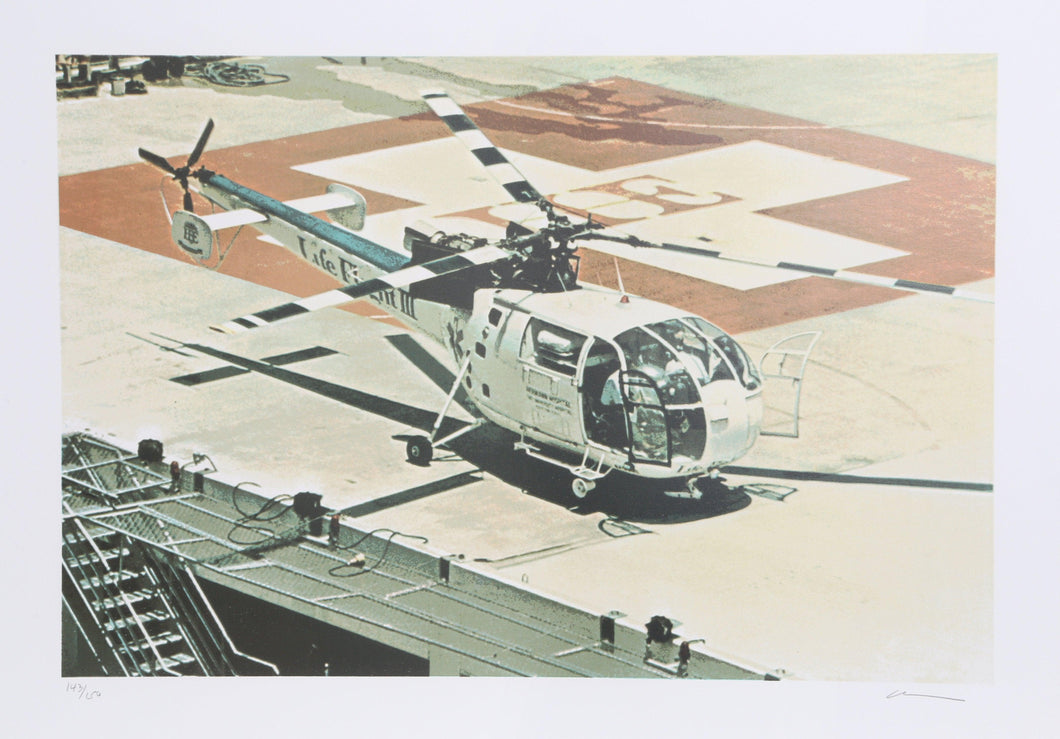 Texas Chopper Screenprint | Ron Kleemann,{{product.type}}