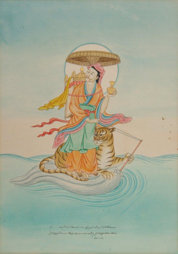 Thangka Painting 1 Gouache | Sherab Palden Beru,{{product.type}}