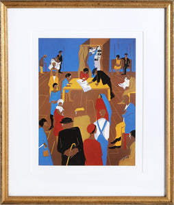 The 1920's, The Migrants Cast Their Ballots Poster | Jacob Lawrence,{{product.type}}