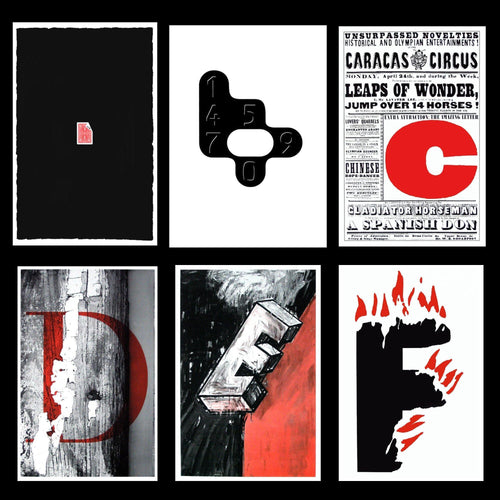 The Alphabet Portfolio screenprint | Various Artists,{{product.type}}