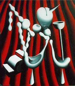 The Anatomy of House Music Oil | Mark Kostabi,{{product.type}}