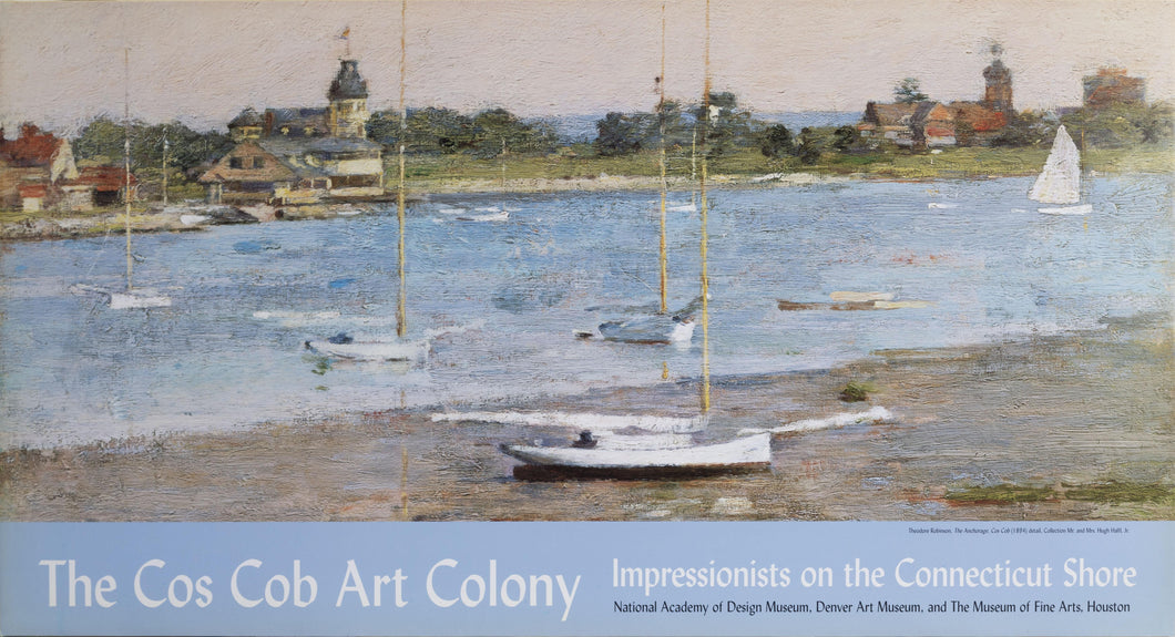The Anchorage at Cos Cob Poster | Theodore Robinson,{{product.type}}