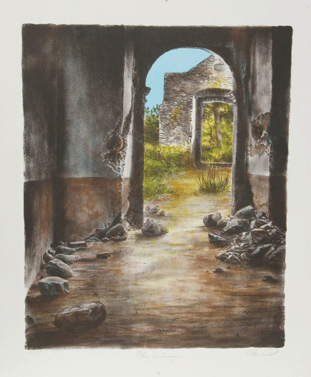 The Archways Lithograph | Harry McCormick,{{product.type}}