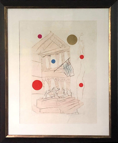 The Art Institute Etching | Salvador Dalí,{{product.type}}