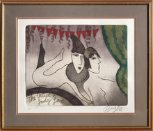 The Artist and Lady Love etching | Peter Barger,{{product.type}}