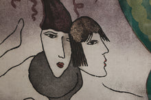 The Artist and Lady Love etching | Peter Barger,{{product.type}}
