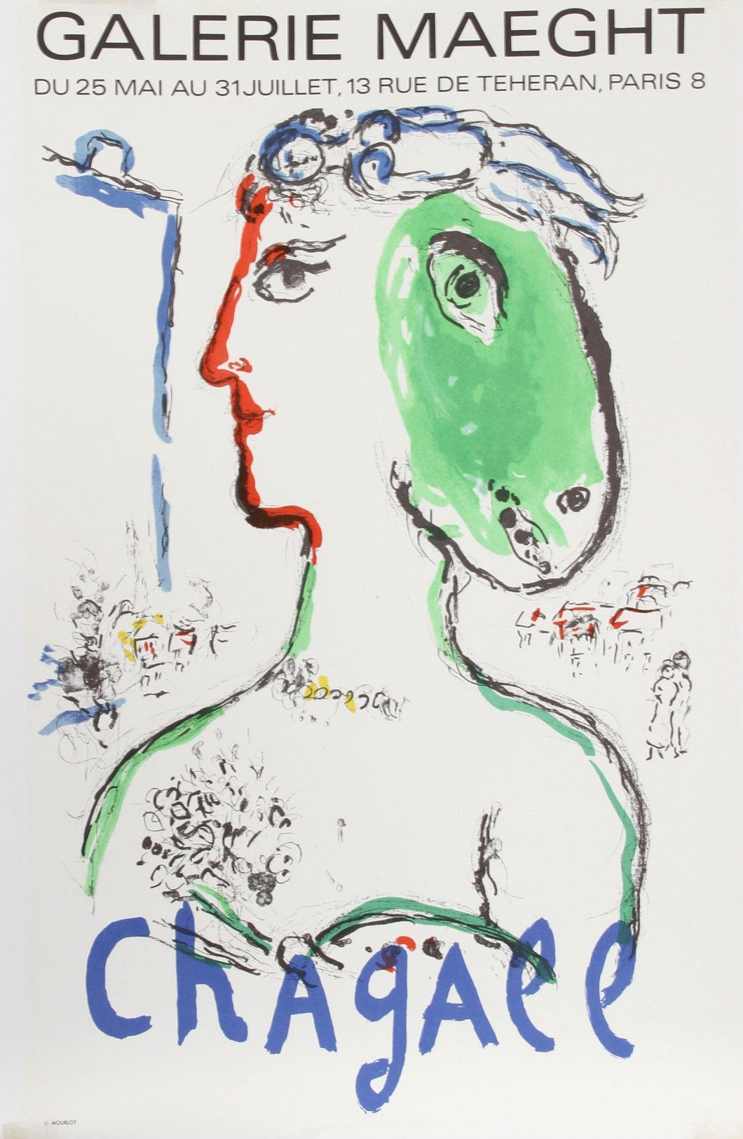 The Artist as a Phoenix: Galerie Maeght Poster | Marc Chagall,{{product.type}}
