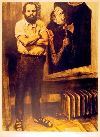 The artist Nicolas Sperafis Lithograph | John Hardy,{{product.type}}