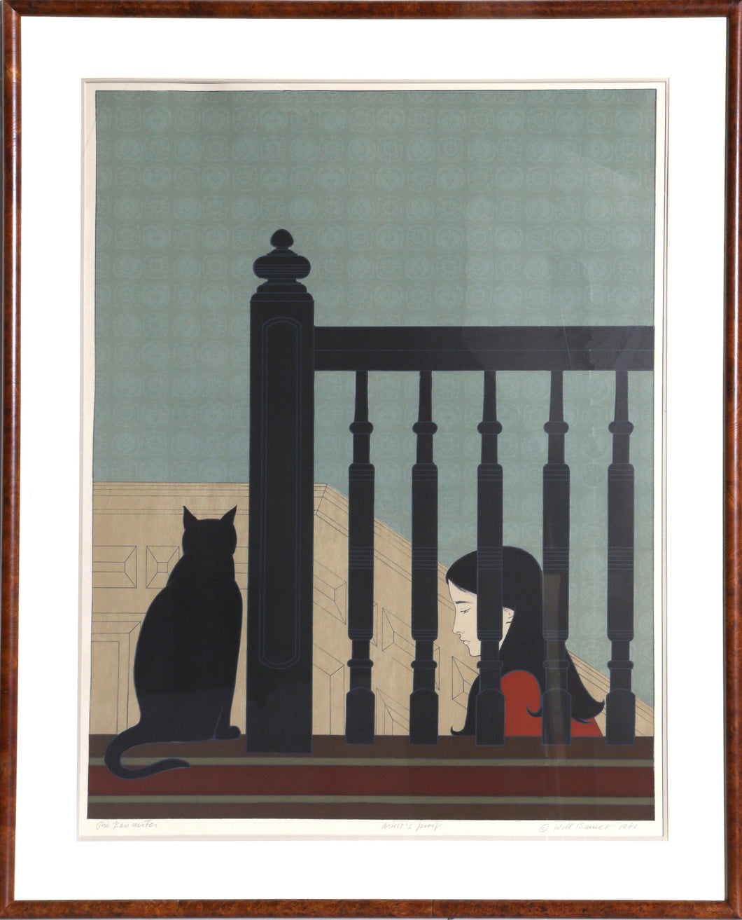 The Bannister Lithograph | Will Barnet,{{product.type}}