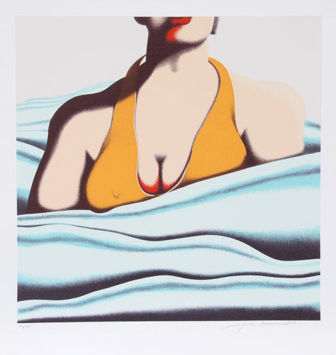 The Beach Screenprint | Jack Brusca,{{product.type}}