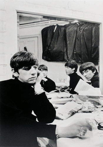 The Beatles Backstage at The Cavern, Liverpool Black and White | Shahrokh Hatami,{{product.type}}