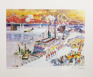 The Belle of Louisville lithograph | Dong Kingman,{{product.type}}