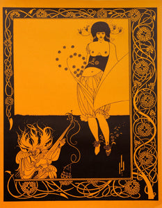 The Belly Dance Poster | Aubrey Beardsley,{{product.type}}