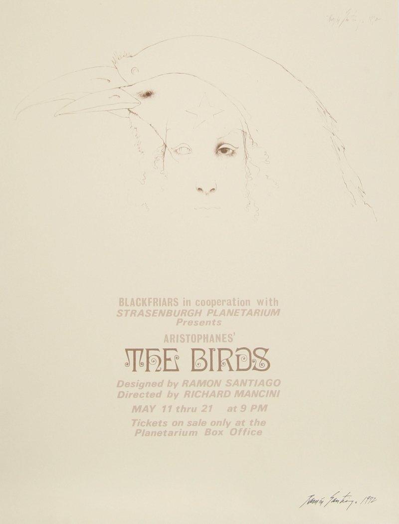 The Birds Poster | Ramon Santiago,{{product.type}}