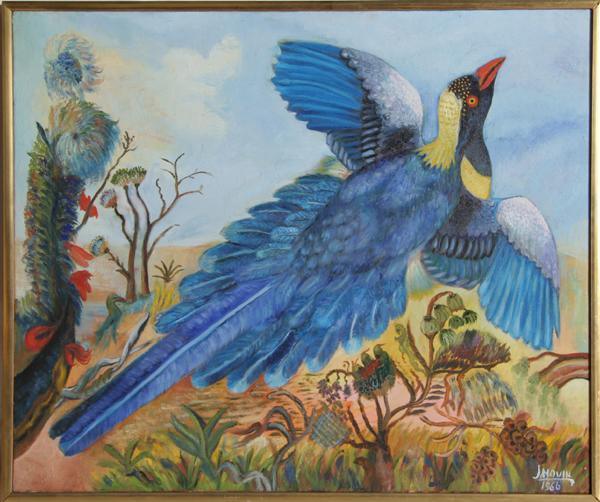 The Blue Bird Oil | Jennie Novik,{{product.type}}