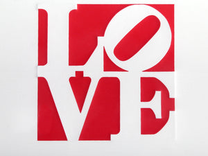 The Book of Love Poem - The Word Screenprint | Robert Indiana,{{product.type}}