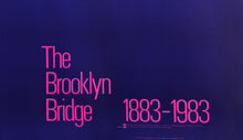 The Brooklyn Bridge Poster | Andy Warhol,{{product.type}}