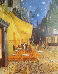 The Cafe Terrace on the Place du Forum, Arles, at Night Poster | Vincent van Gogh,{{product.type}}